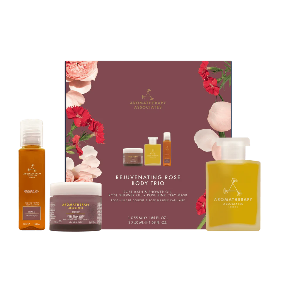 Aromatherapy Associates Rose Rejuvenating Body Trio